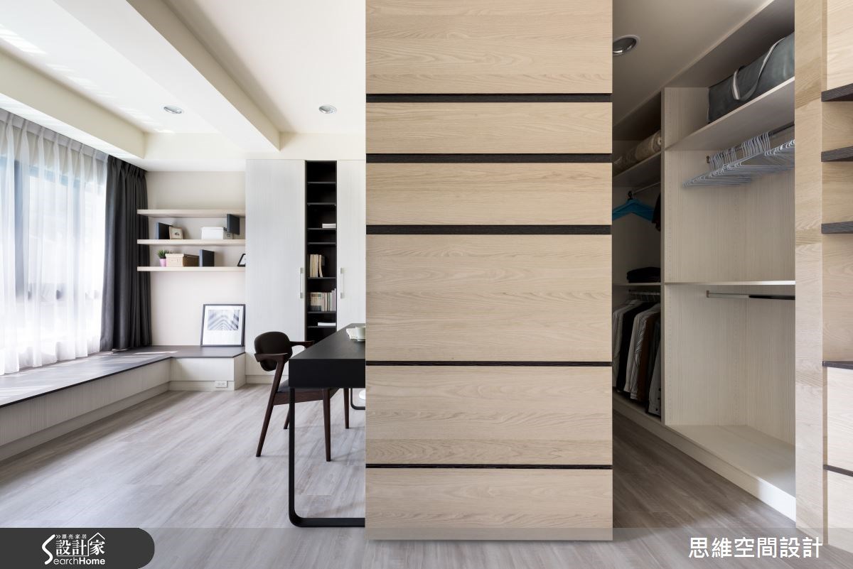 50坪新成屋(5年以下)＿現代風更衣間案例圖片＿思維空間設計有限公司＿思維_24之8