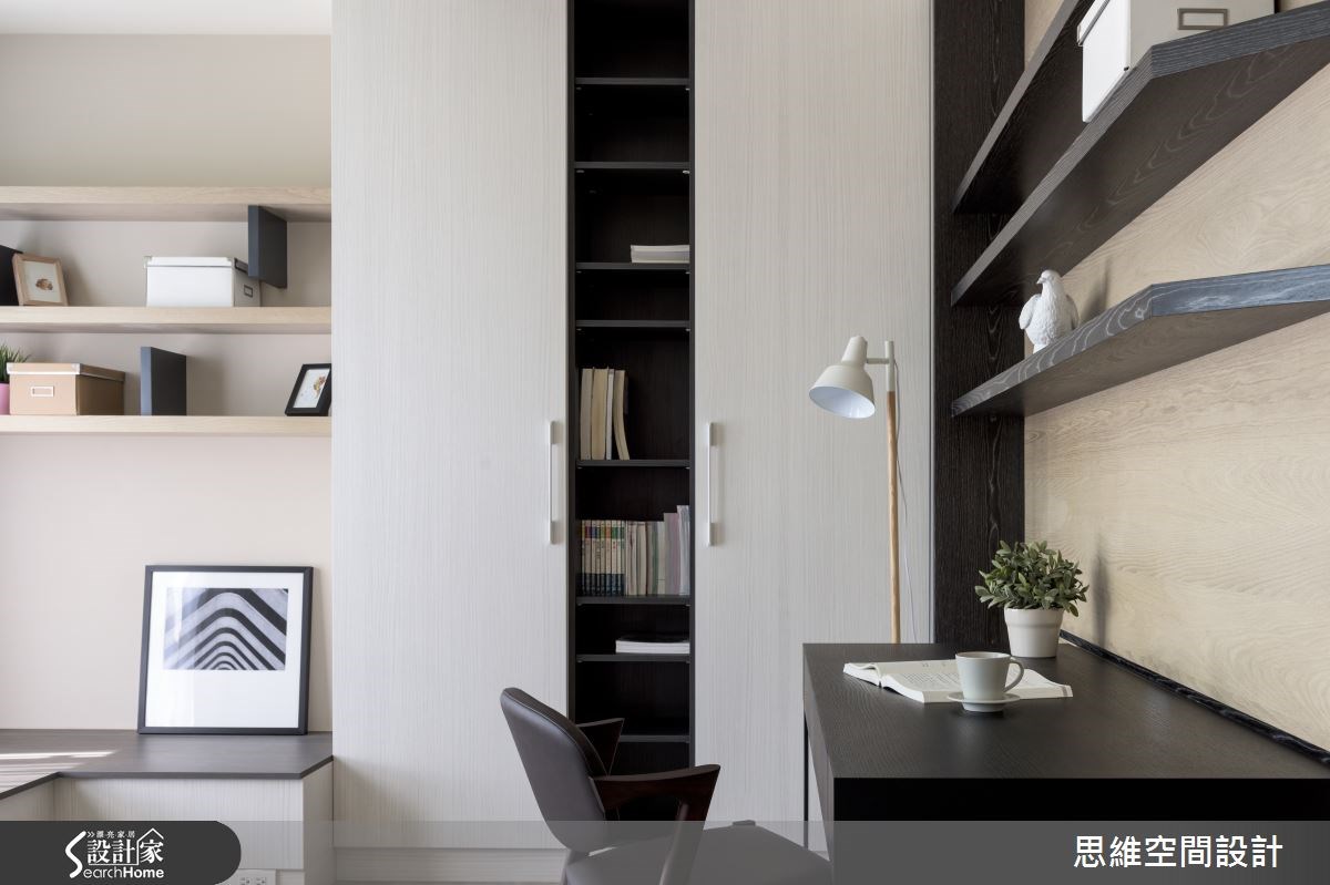 50坪新成屋(5年以下)＿現代風書房案例圖片＿思維空間設計有限公司＿思維_24之12