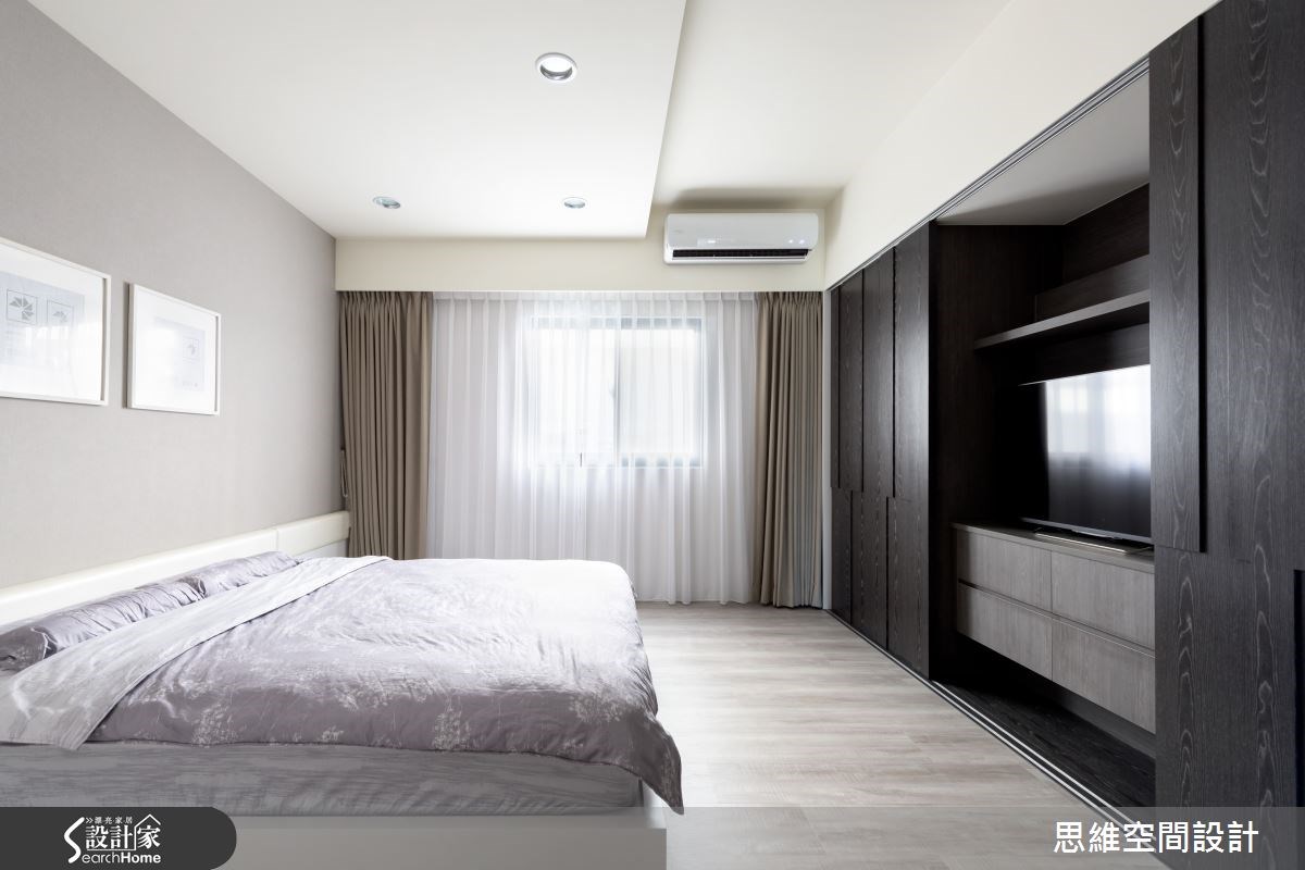 50坪新成屋(5年以下)＿現代風臥室案例圖片＿思維空間設計有限公司＿思維_24之14