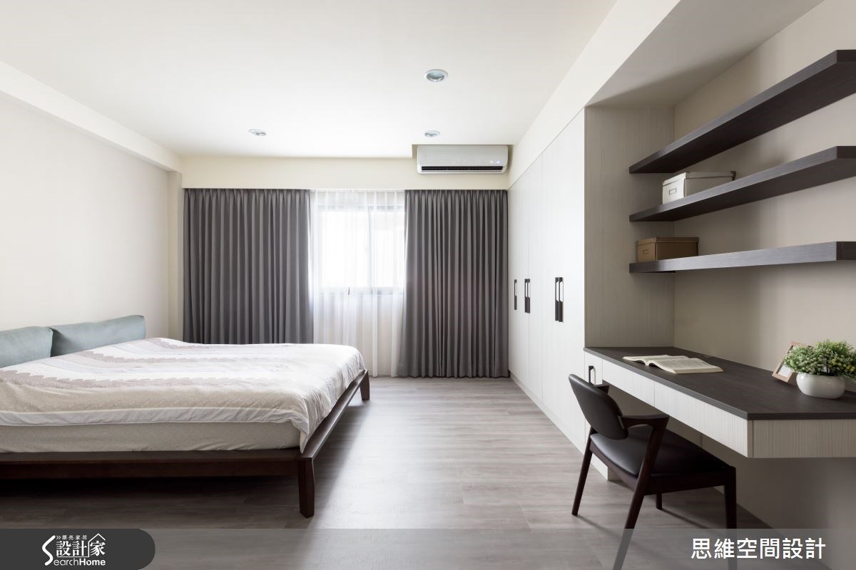 50坪新成屋(5年以下)＿現代風臥室案例圖片＿思維空間設計有限公司＿思維_24之17