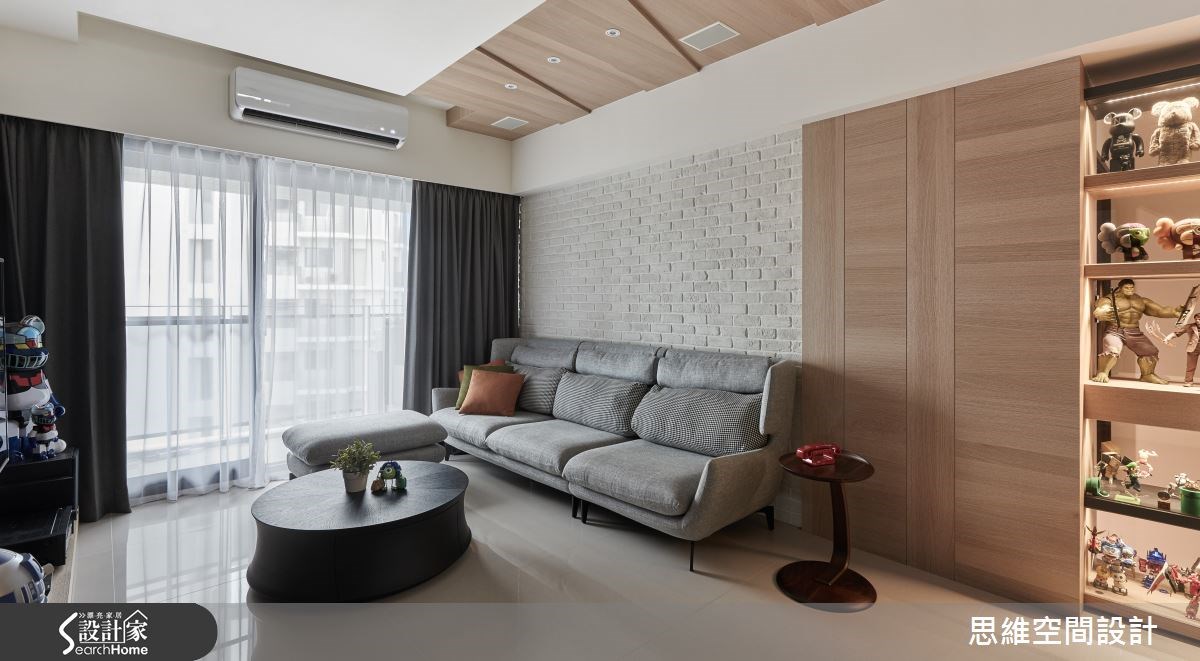 25坪新成屋(5年以下)＿現代風客廳案例圖片＿思維空間設計有限公司＿思維_25之3