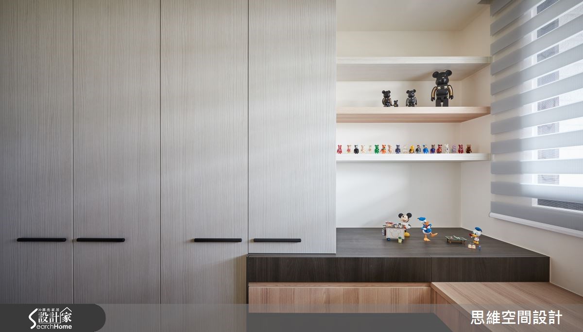 25坪新成屋(5年以下)＿現代風臥室案例圖片＿思維空間設計有限公司＿思維_25之17