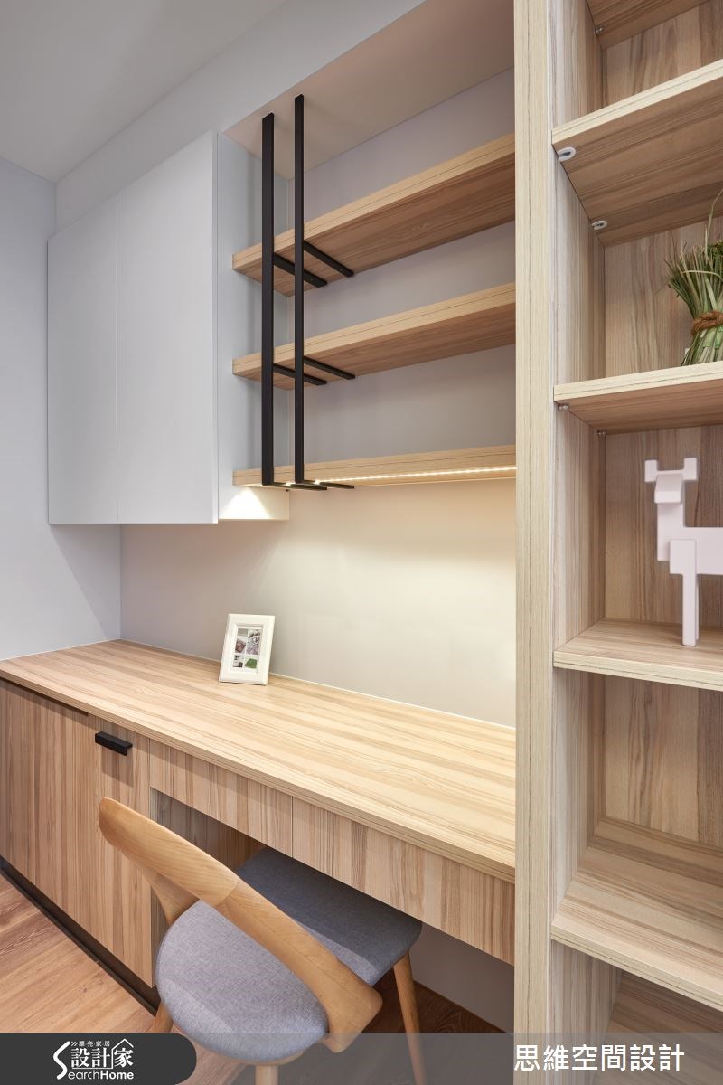 25坪新成屋(5年以下)＿現代風臥室案例圖片＿思維空間設計有限公司＿思維_25之19