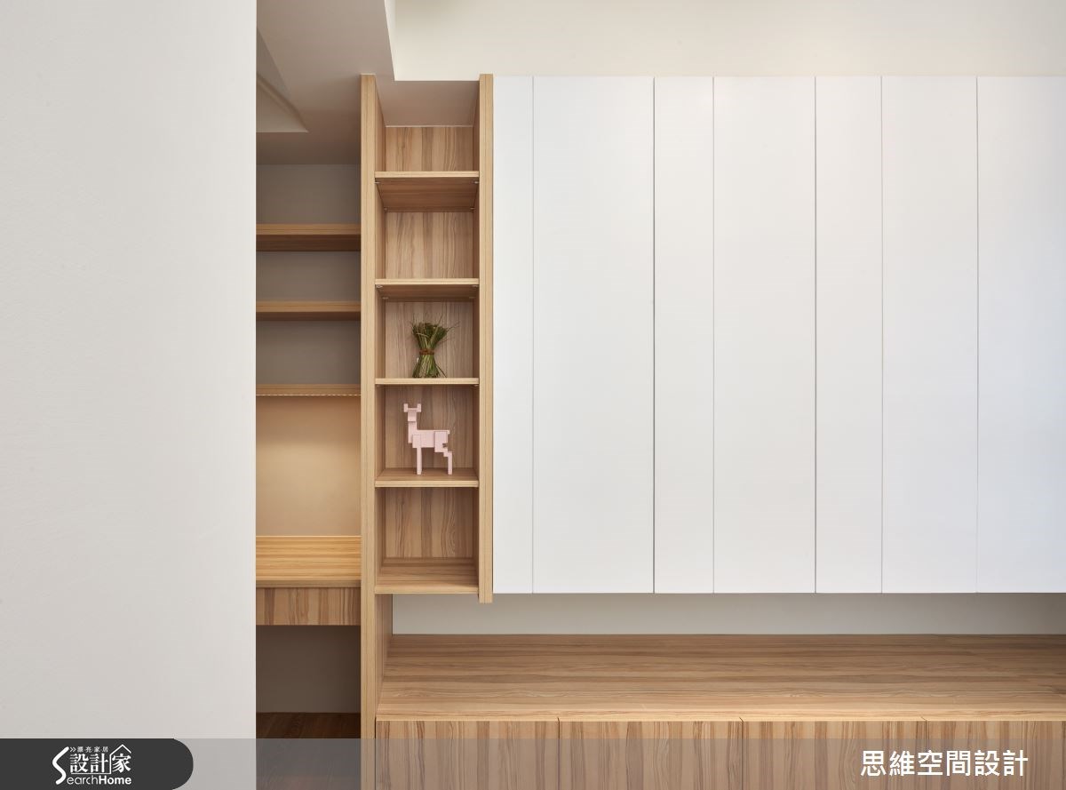 25坪新成屋(5年以下)＿現代風臥室案例圖片＿思維空間設計有限公司＿思維_25之21