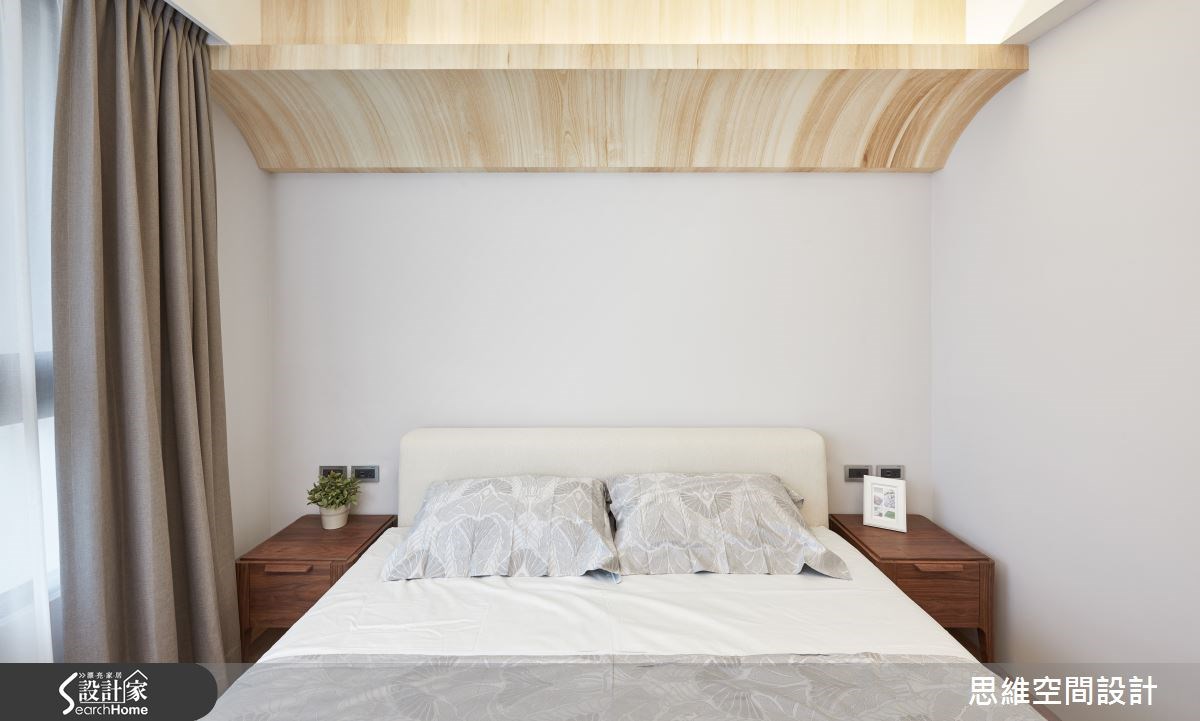 25坪新成屋(5年以下)＿現代風臥室案例圖片＿思維空間設計有限公司＿思維_25之23