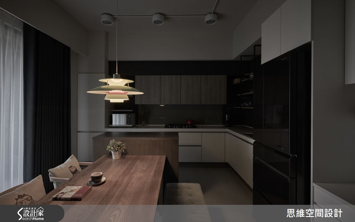 25坪新成屋(5年以下)＿現代風餐廳廚房案例圖片＿思維空間設計有限公司＿思維_26之7