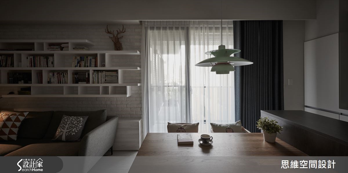 25坪新成屋(5年以下)＿現代風客廳餐廳案例圖片＿思維空間設計有限公司＿思維_26之9