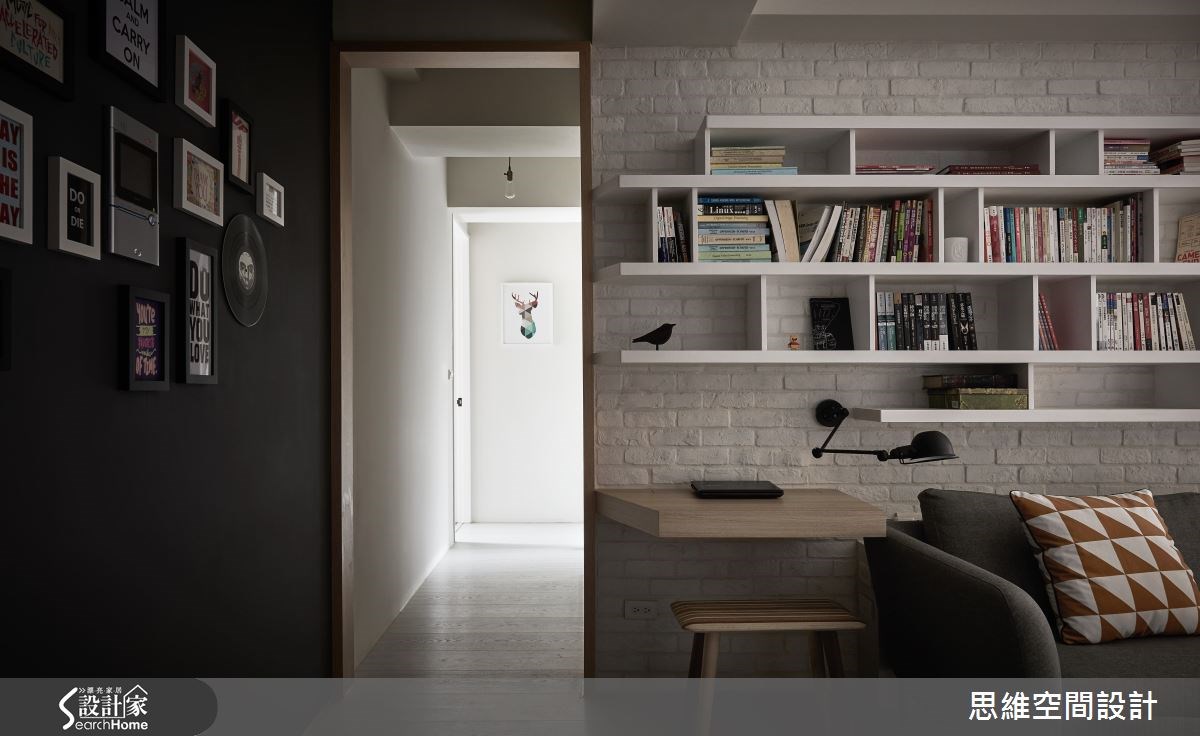 25坪新成屋(5年以下)＿現代風客廳走廊案例圖片＿思維空間設計有限公司＿思維_26之11