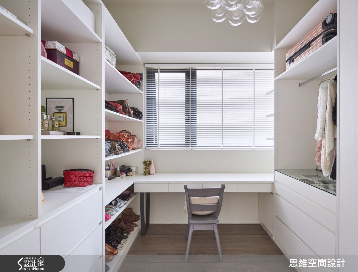 25坪新成屋(5年以下)＿現代風更衣間案例圖片＿思維空間設計有限公司＿思維_26之21