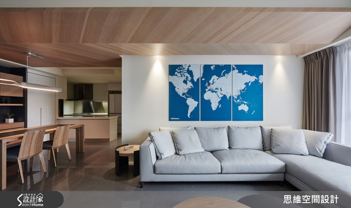 32坪新成屋(5年以下)＿簡約風客廳餐廳廚房案例圖片＿思維空間設計有限公司＿思維_27之3