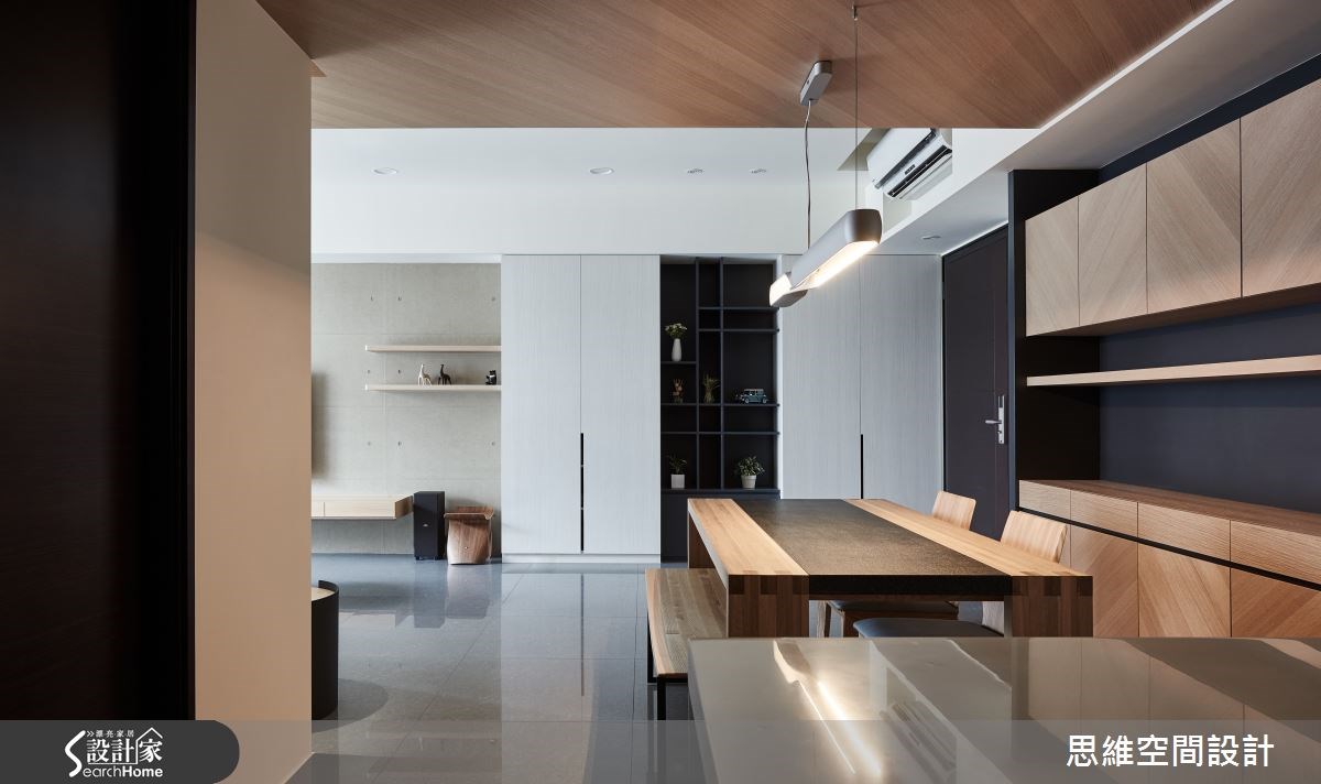 32坪新成屋(5年以下)＿簡約風玄關餐廳案例圖片＿思維空間設計有限公司＿思維_27之11