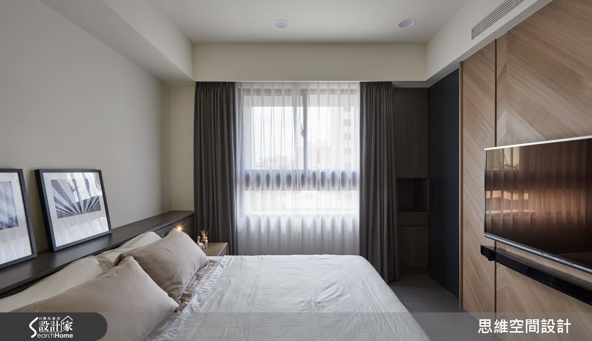 32坪新成屋(5年以下)＿簡約風臥室案例圖片＿思維空間設計有限公司＿思維_27之15