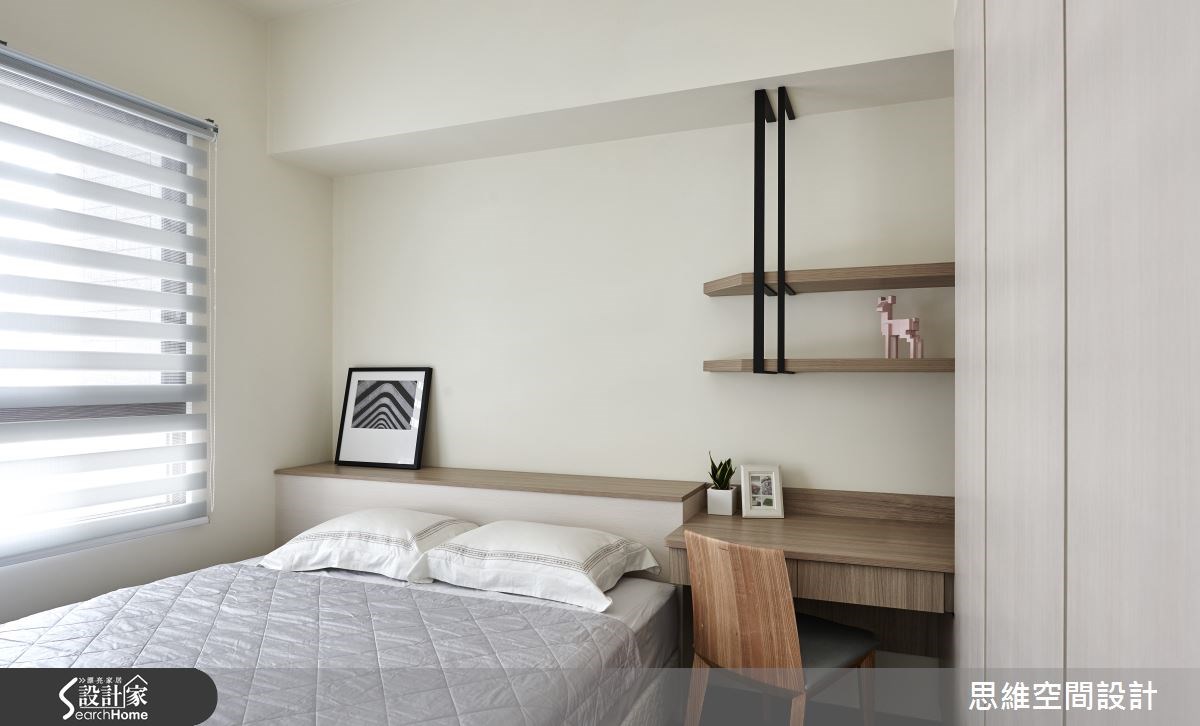 32坪新成屋(5年以下)＿簡約風臥室案例圖片＿思維空間設計有限公司＿思維_27之19