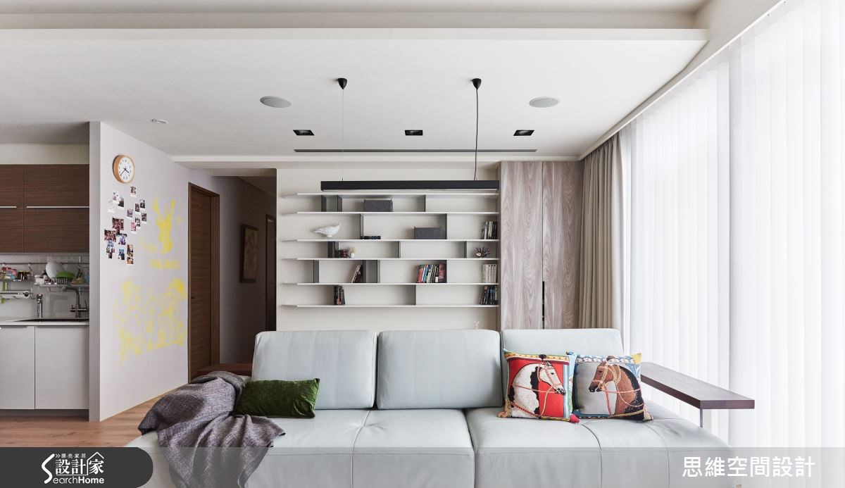 32坪新成屋(5年以下)＿簡約風客廳書房案例圖片＿思維空間設計有限公司＿思維_29之7