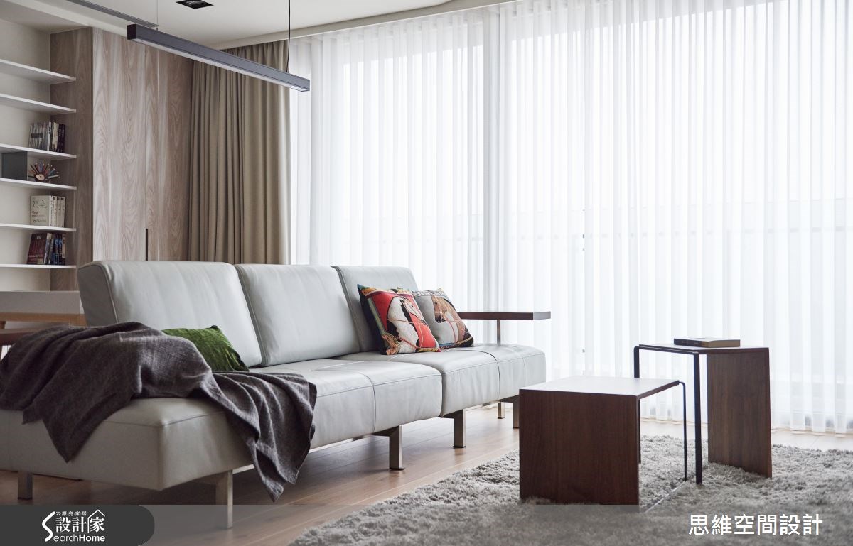 32坪新成屋(5年以下)＿簡約風客廳書房案例圖片＿思維空間設計有限公司＿思維_29之9