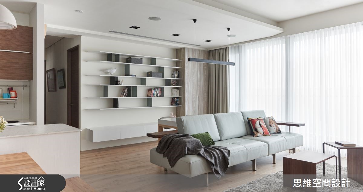 32坪新成屋(5年以下)＿簡約風客廳書房案例圖片＿思維空間設計有限公司＿思維_29之6