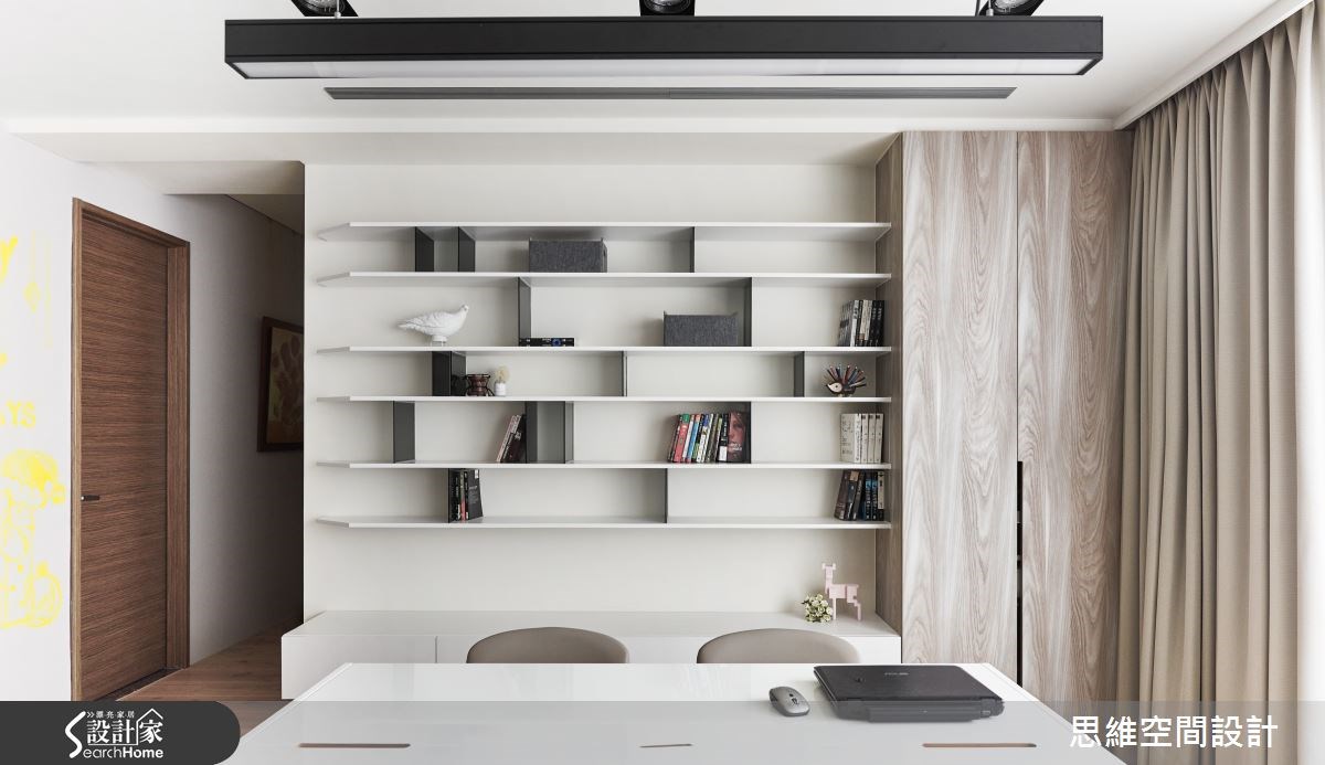 32坪新成屋(5年以下)＿簡約風書房案例圖片＿思維空間設計有限公司＿思維_29之8