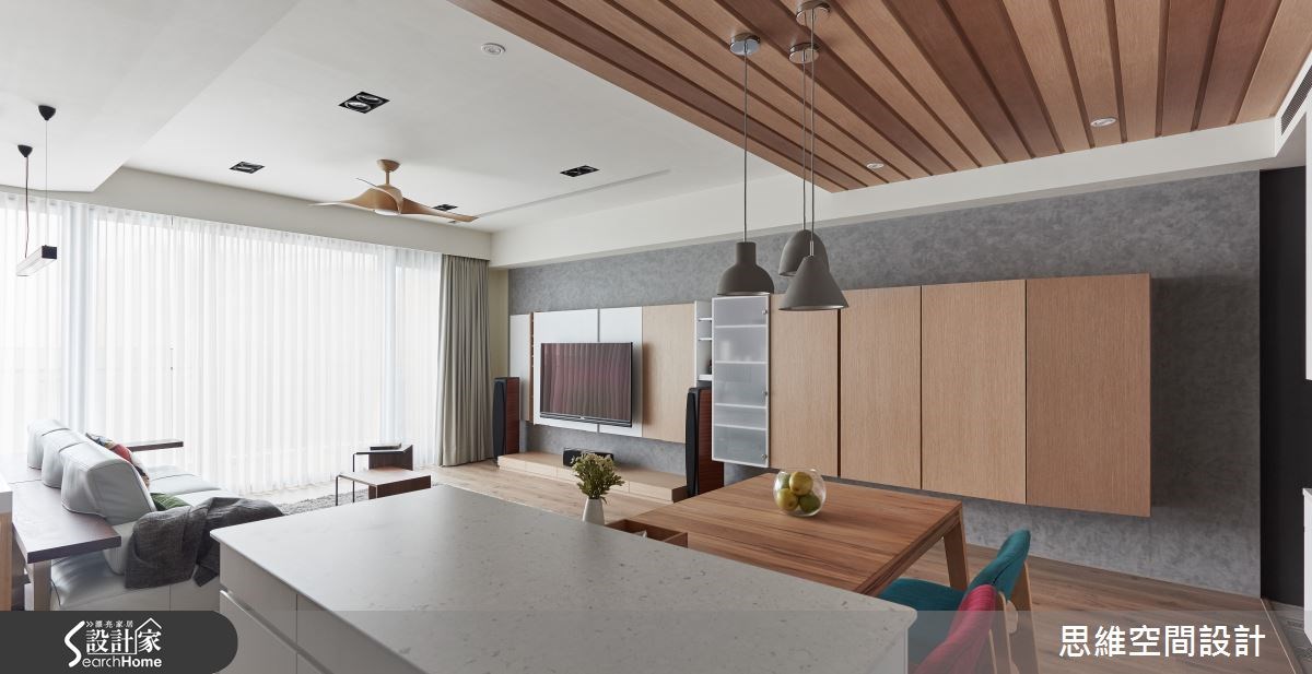 32坪新成屋(5年以下)＿簡約風客廳餐廳案例圖片＿思維空間設計有限公司＿思維_29之22