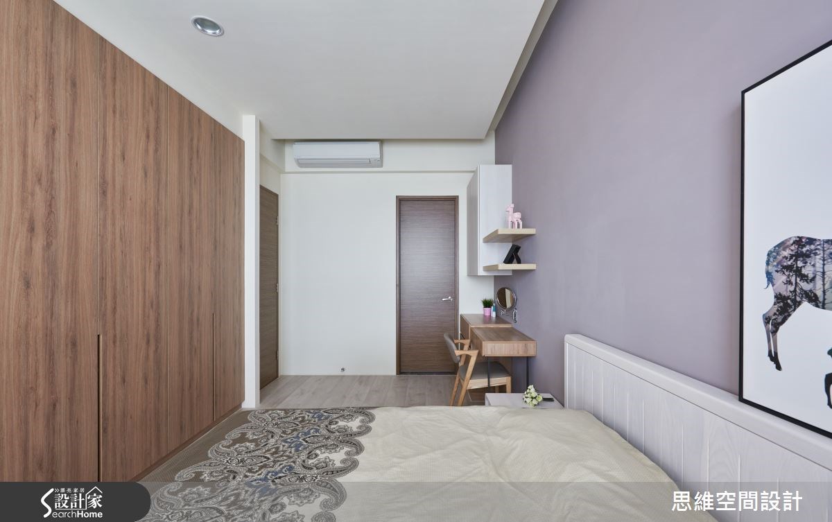 32坪新成屋(5年以下)＿簡約風臥室案例圖片＿思維空間設計有限公司＿思維_29之24