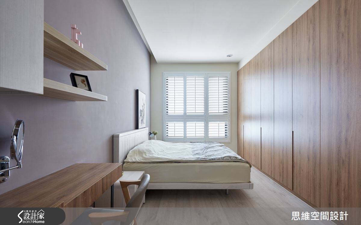 32坪新成屋(5年以下)＿簡約風臥室案例圖片＿思維空間設計有限公司＿思維_29之25