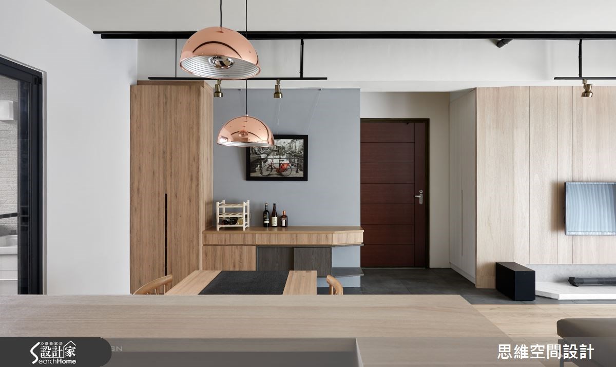 32坪新成屋(5年以下)＿簡約風玄關餐廳案例圖片＿思維空間設計有限公司＿思維_30之4