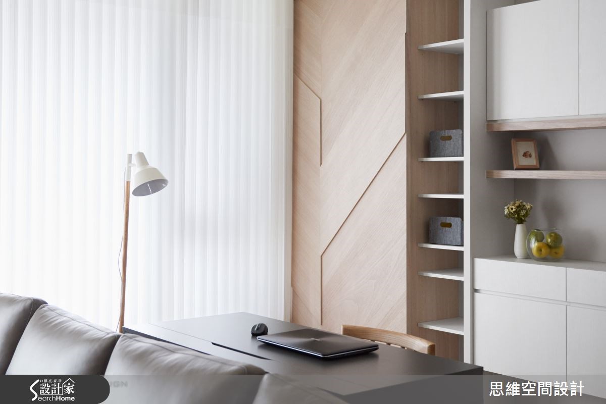 32坪新成屋(5年以下)＿簡約風書房案例圖片＿思維空間設計有限公司＿思維_30之6