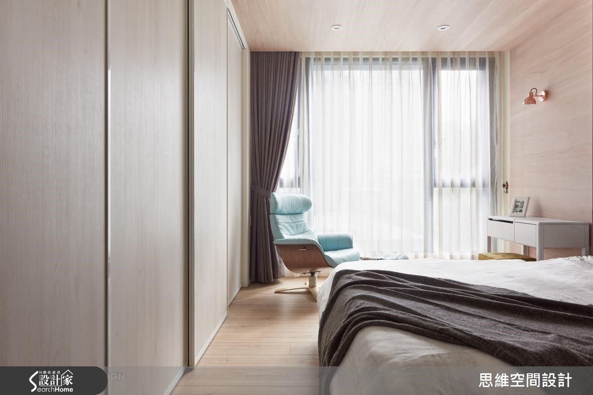 32坪新成屋(5年以下)＿簡約風臥室案例圖片＿思維空間設計有限公司＿思維_30之17