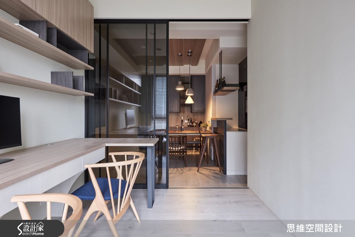 30坪新成屋(5年以下)＿現代風餐廳書房案例圖片＿思維空間設計有限公司＿思維_31之15