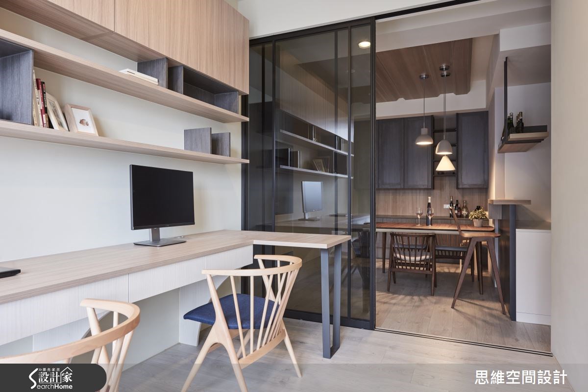30坪新成屋(5年以下)＿現代風餐廳書房案例圖片＿思維空間設計有限公司＿思維_31之16