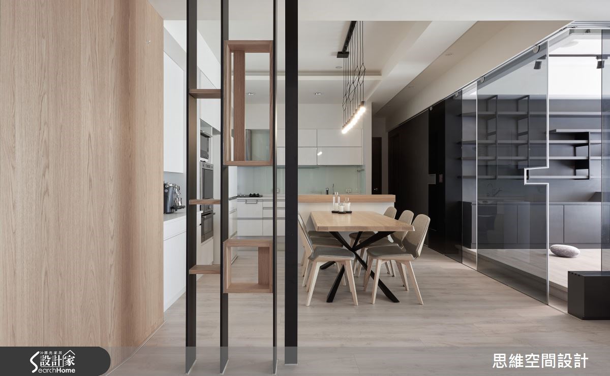 30坪新成屋(5年以下)＿現代風餐廳廚房案例圖片＿思維空間設計有限公司＿思維_32之7