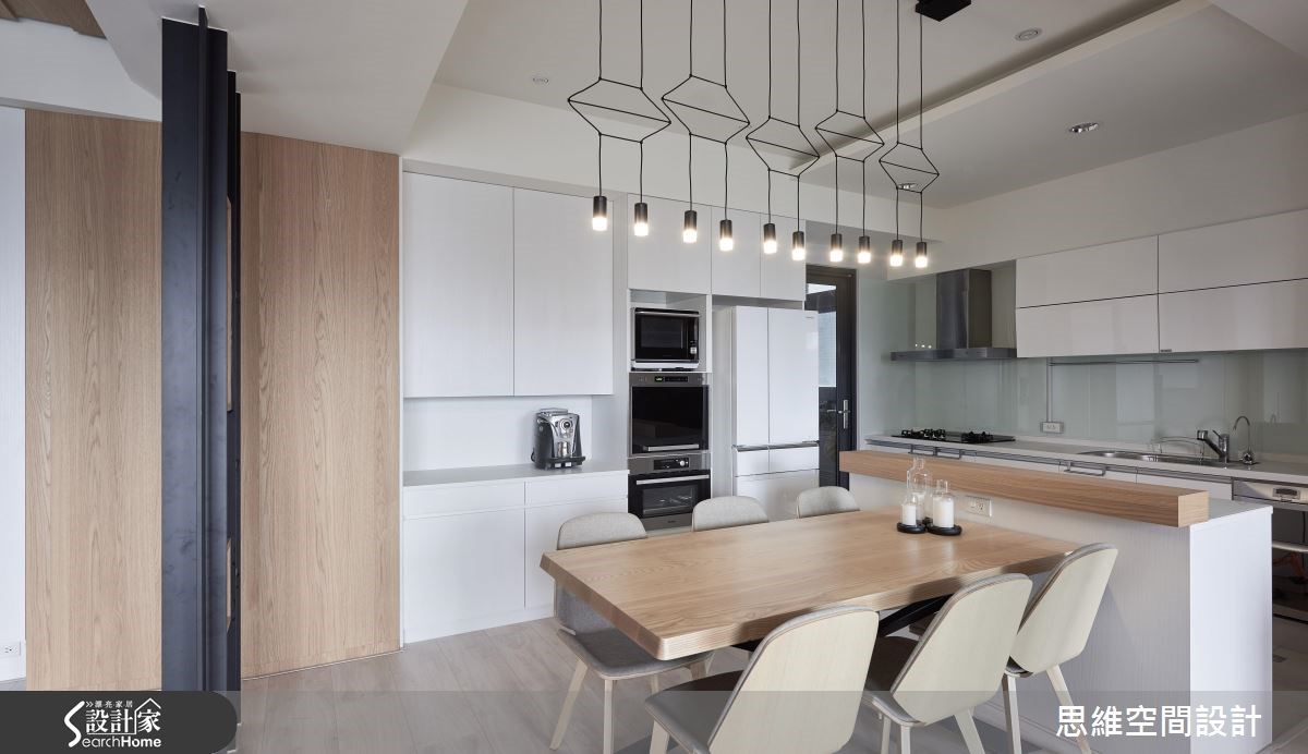 30坪新成屋(5年以下)＿現代風餐廳廚房案例圖片＿思維空間設計有限公司＿思維_32之8
