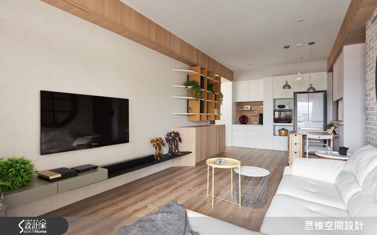 25坪新成屋(5年以下)＿現代風客廳案例圖片＿思維空間設計有限公司＿思維_33之11