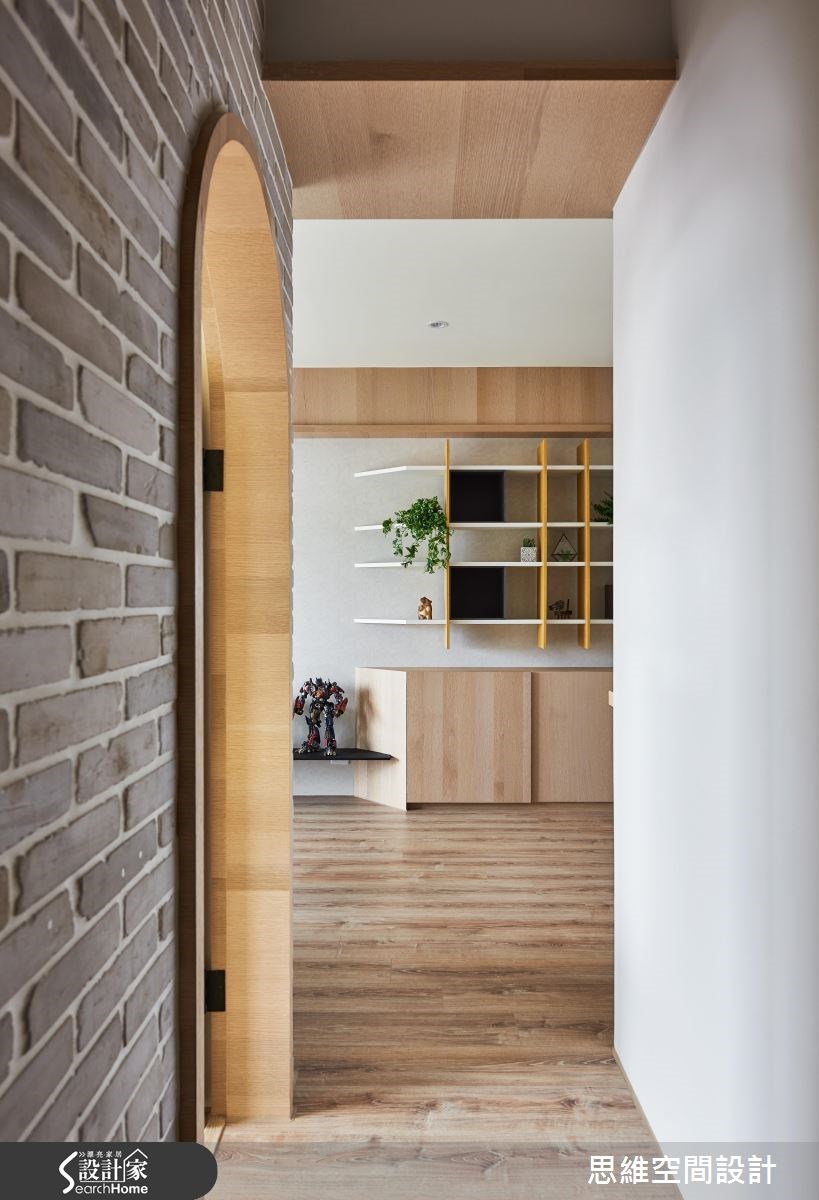 25坪新成屋(5年以下)＿現代風走廊案例圖片＿思維空間設計有限公司＿思維_33之16