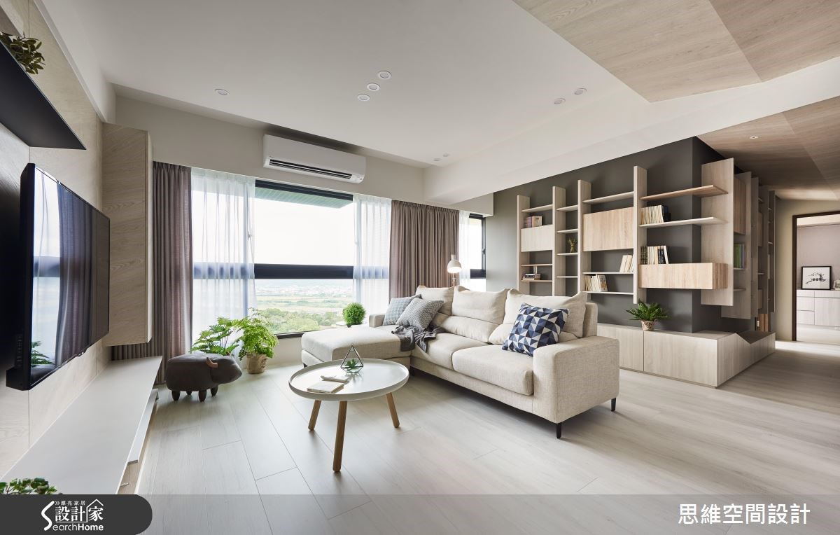 30坪新成屋(5年以下)＿現代風客廳案例圖片＿思維空間設計有限公司＿思維_34之7214