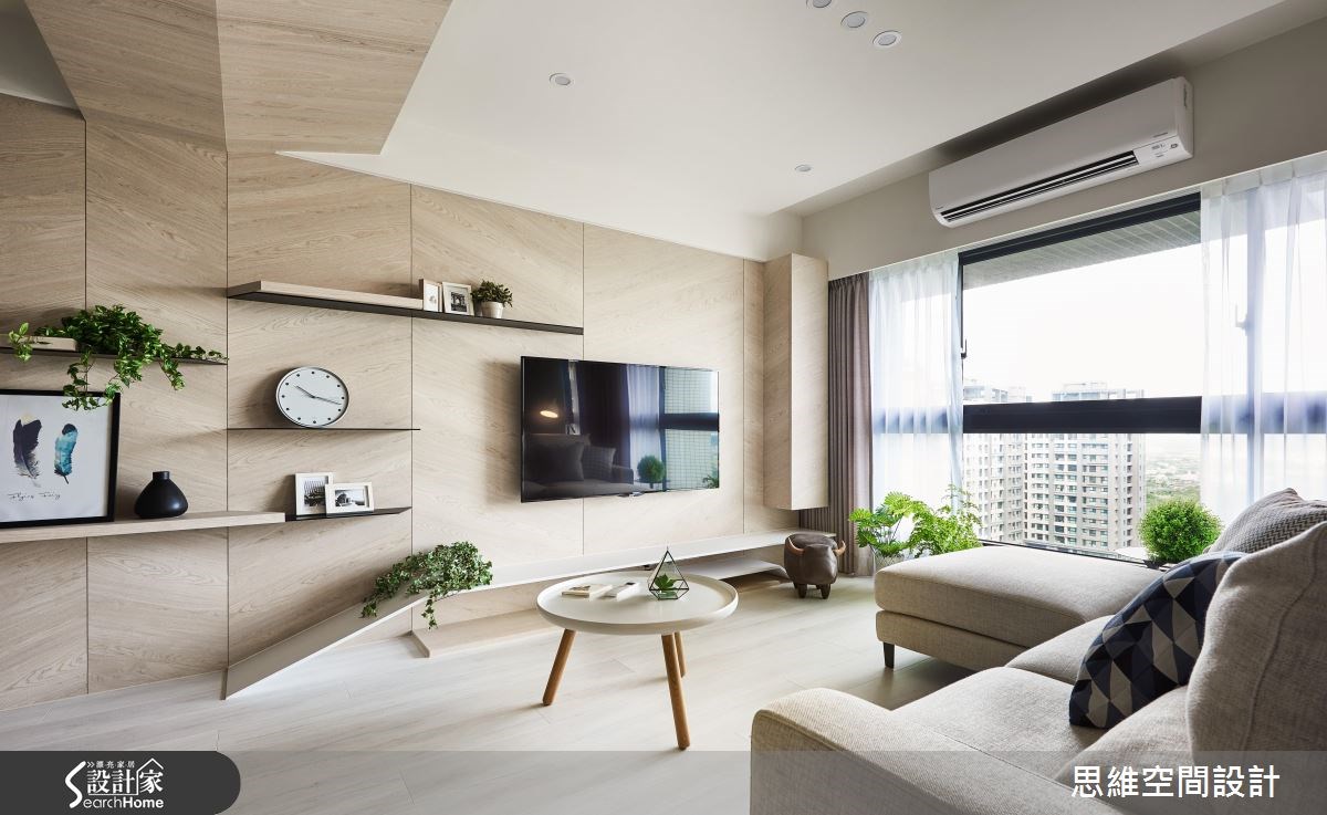 30坪新成屋(5年以下)＿現代風客廳案例圖片＿思維空間設計有限公司＿思維_34之7219