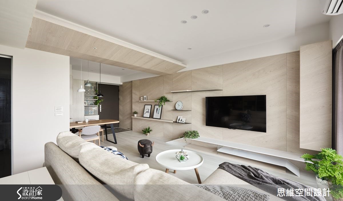 30坪新成屋(5年以下)＿現代風玄關客廳餐廳案例圖片＿思維空間設計有限公司＿思維_34之12