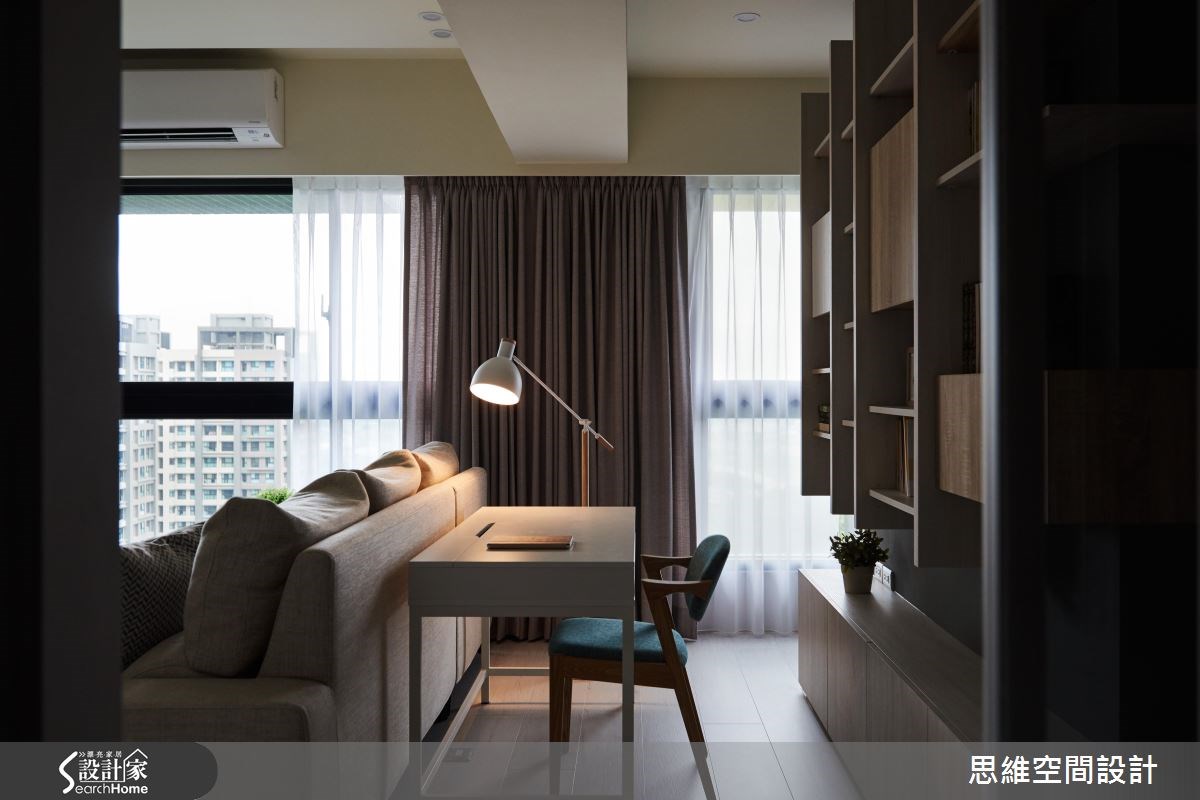 30坪新成屋(5年以下)＿現代風書房案例圖片＿思維空間設計有限公司＿思維_34之19