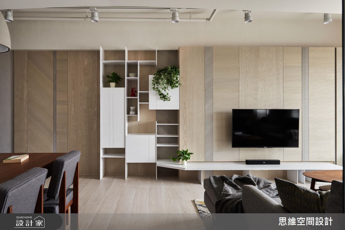 28坪新成屋(5年以下)＿現代風客廳案例圖片＿思維空間設計有限公司＿思維_35之9