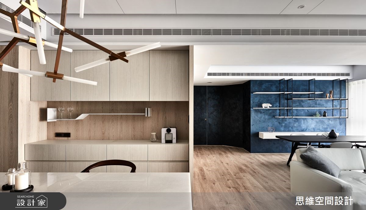 36坪新成屋(5年以下)＿現代風客廳餐廳案例圖片＿思維空間設計有限公司＿思維_36之10