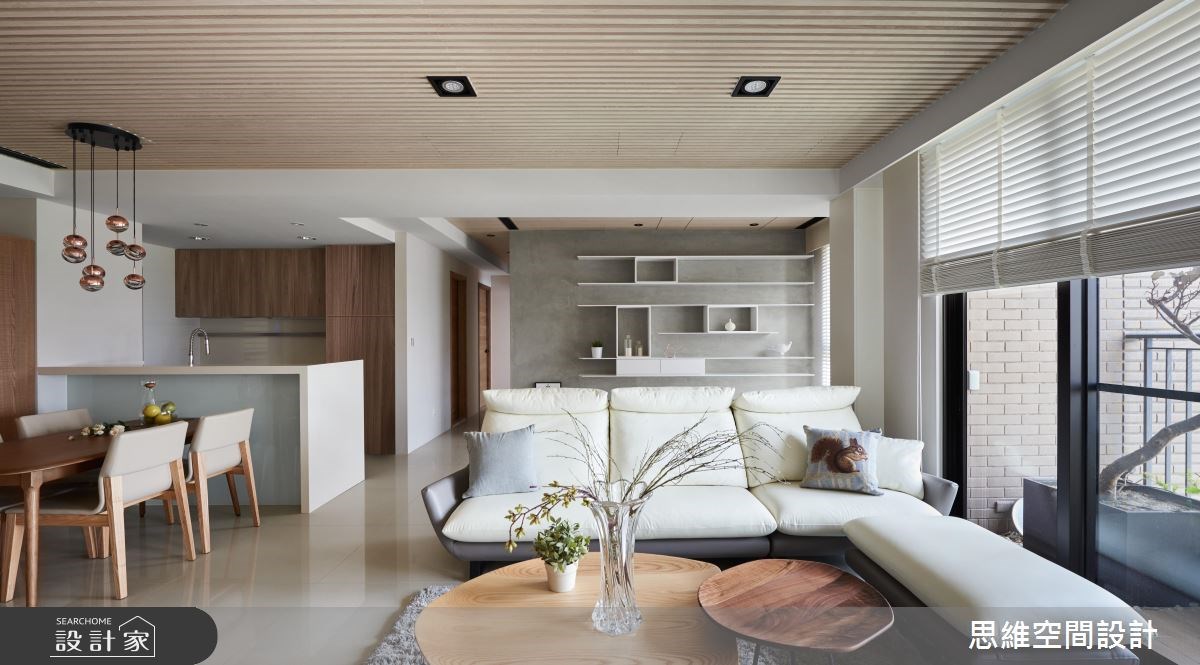 28坪新成屋(5年以下)＿現代風客廳餐廳案例圖片＿思維空間設計有限公司＿思維_37之5