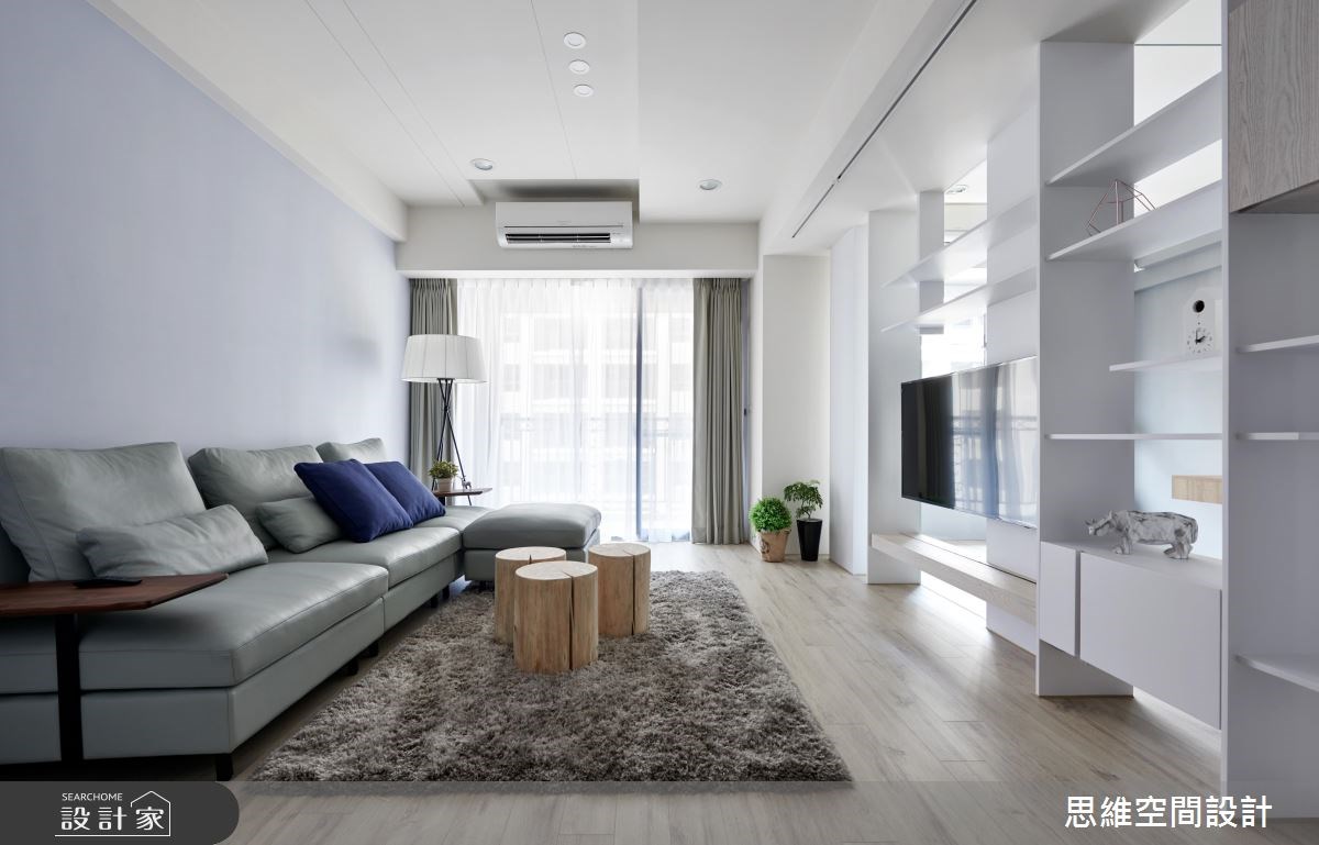 30坪新成屋(5年以下)＿現代風客廳案例圖片＿思維空間設計有限公司＿思維_38之2