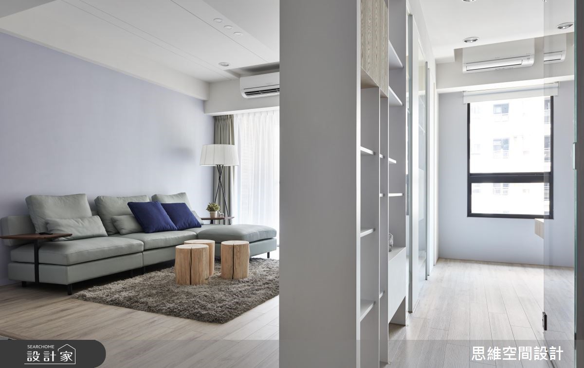 30坪新成屋(5年以下)＿現代風客廳書房案例圖片＿思維空間設計有限公司＿思維_38之3