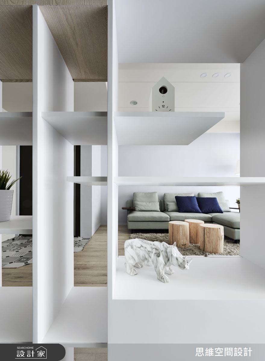 30坪新成屋(5年以下)＿現代風客廳案例圖片＿思維空間設計有限公司＿思維_38之11