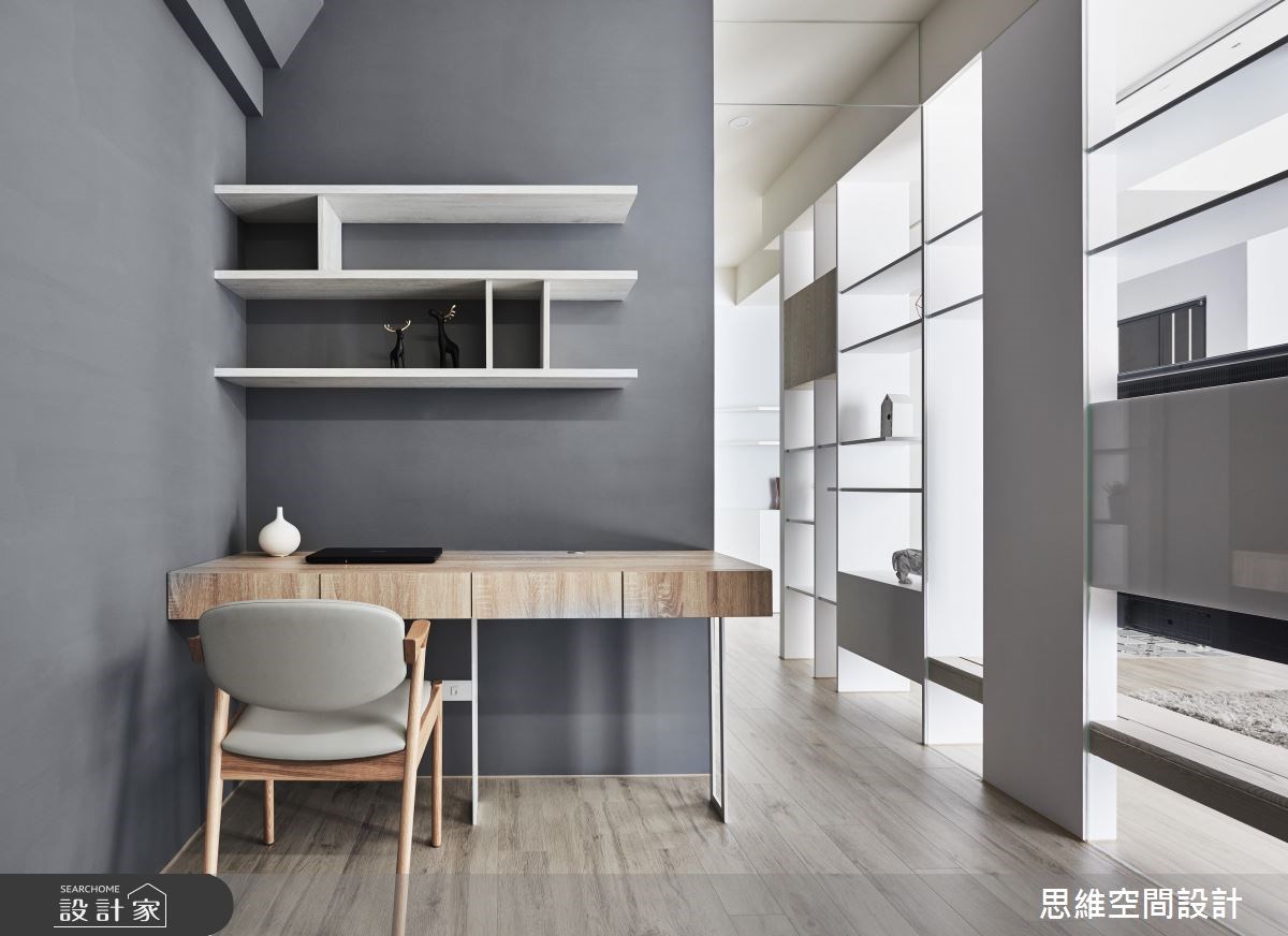30坪新成屋(5年以下)＿現代風書房案例圖片＿思維空間設計有限公司＿思維_38之13