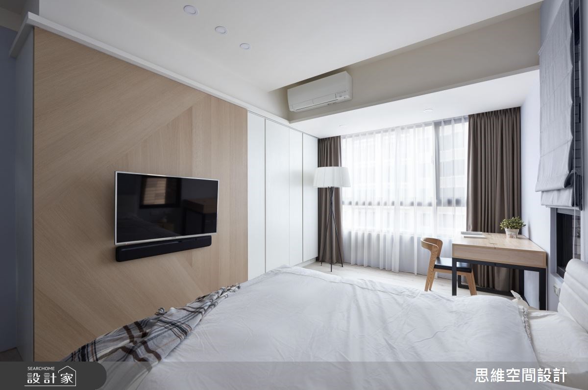 30坪新成屋(5年以下)＿現代風臥室案例圖片＿思維空間設計有限公司＿思維_38之15