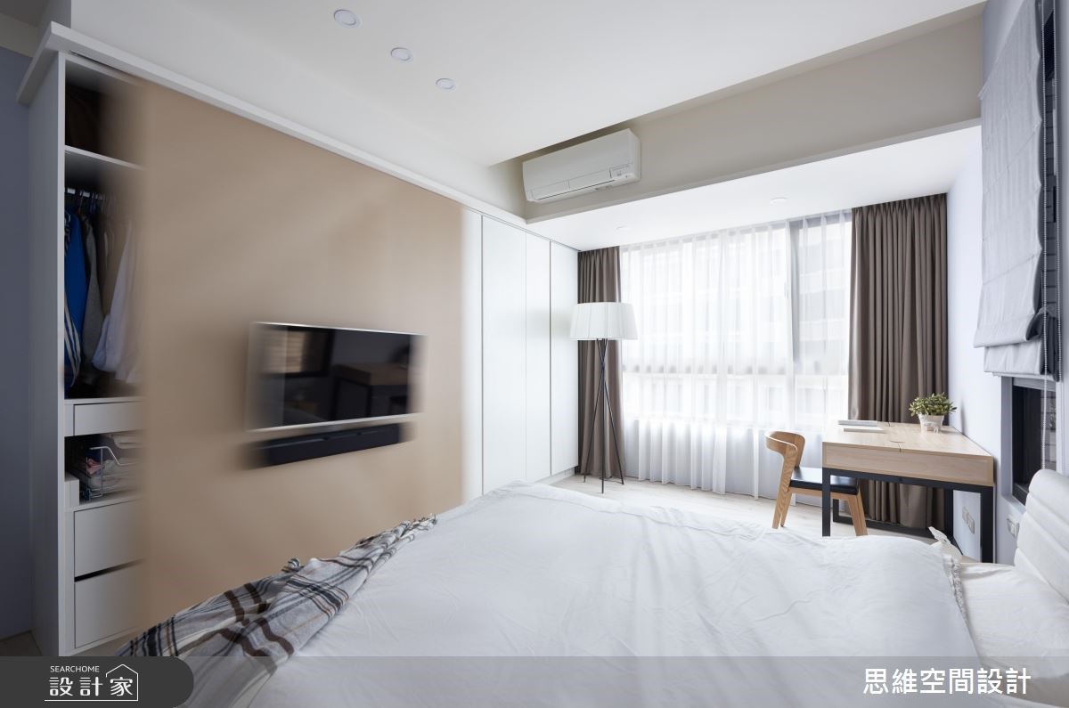 30坪新成屋(5年以下)＿現代風臥室案例圖片＿思維空間設計有限公司＿思維_38之16