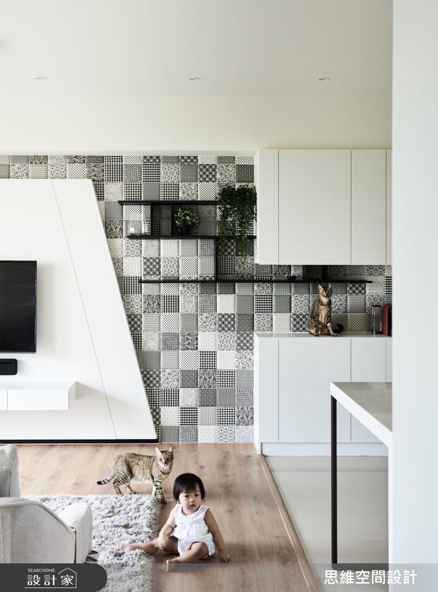 26坪新成屋(5年以下)＿北歐風客廳案例圖片＿思維空間設計有限公司＿思維_39之4