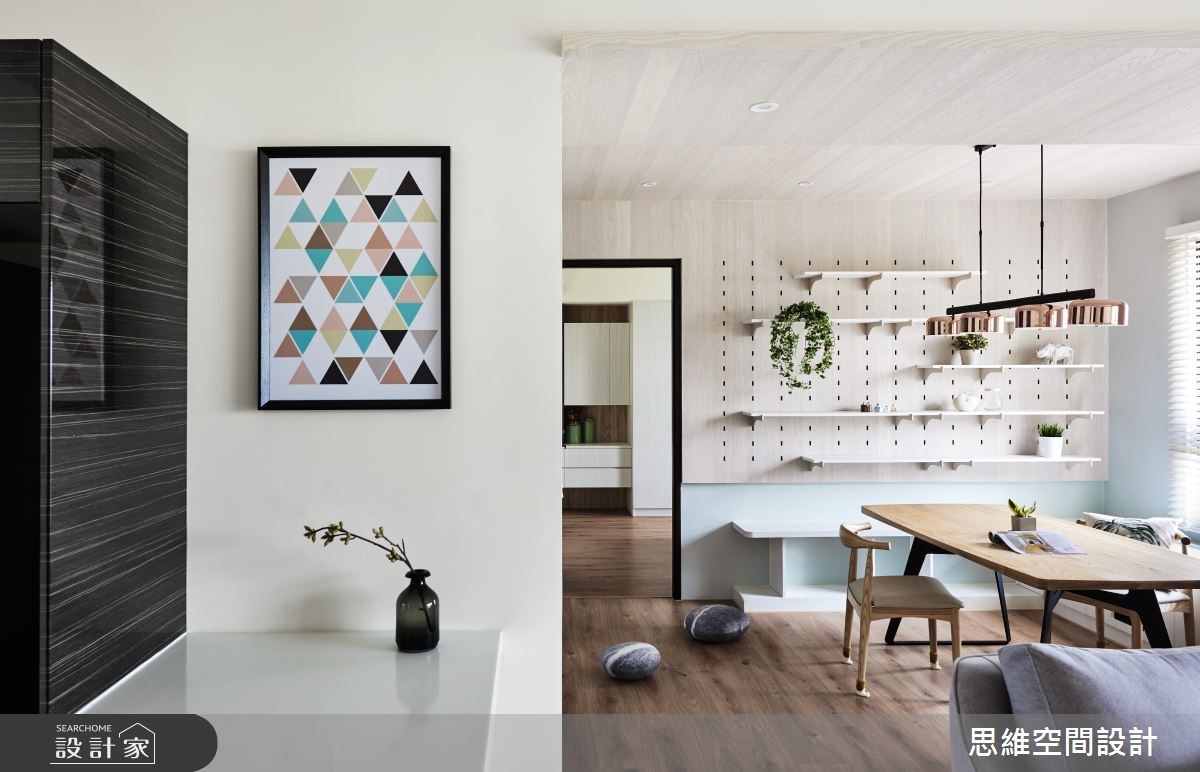 26坪新成屋(5年以下)＿北歐風客廳餐廳案例圖片＿思維空間設計有限公司＿思維_39之6