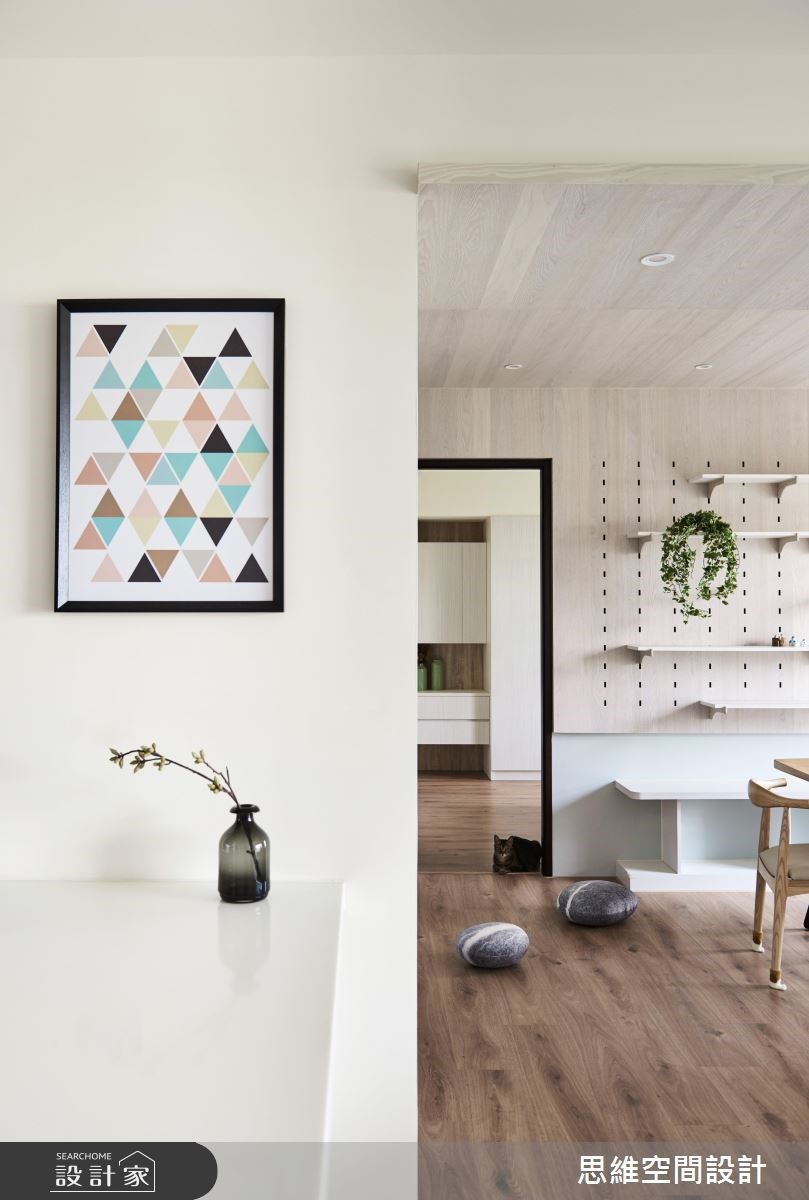 26坪新成屋(5年以下)＿北歐風走廊案例圖片＿思維空間設計有限公司＿思維_39之7