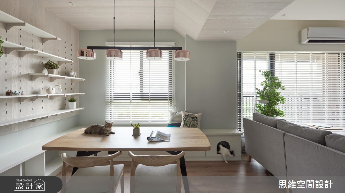 26坪新成屋(5年以下)＿北歐風客廳餐廳案例圖片＿思維空間設計有限公司＿思維_39之10